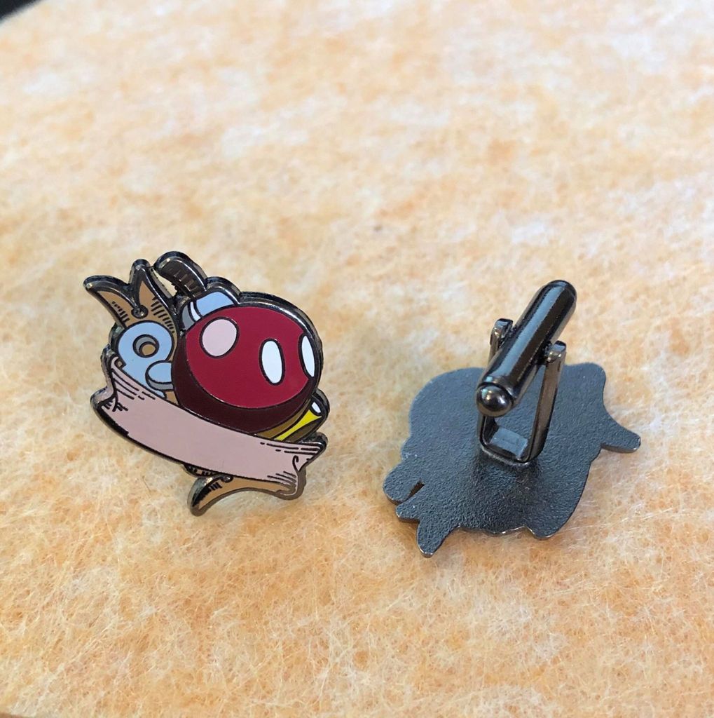 Mario Bomb Guy - Bob Omb Inspired Cufflinks image 2