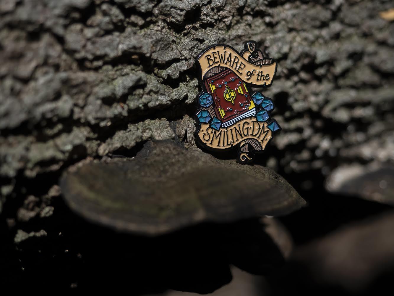 Roll for Initiative Hard Enamel Pin | Atomic x Stivakis Collab