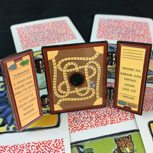 Jumanji Gameboard Hard Enamel Pin (Interactive Moving Pinbage)