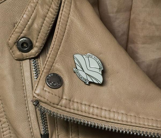 "See You Later Navigator" Flight of the Navigator Soft Enamel Pin image 1