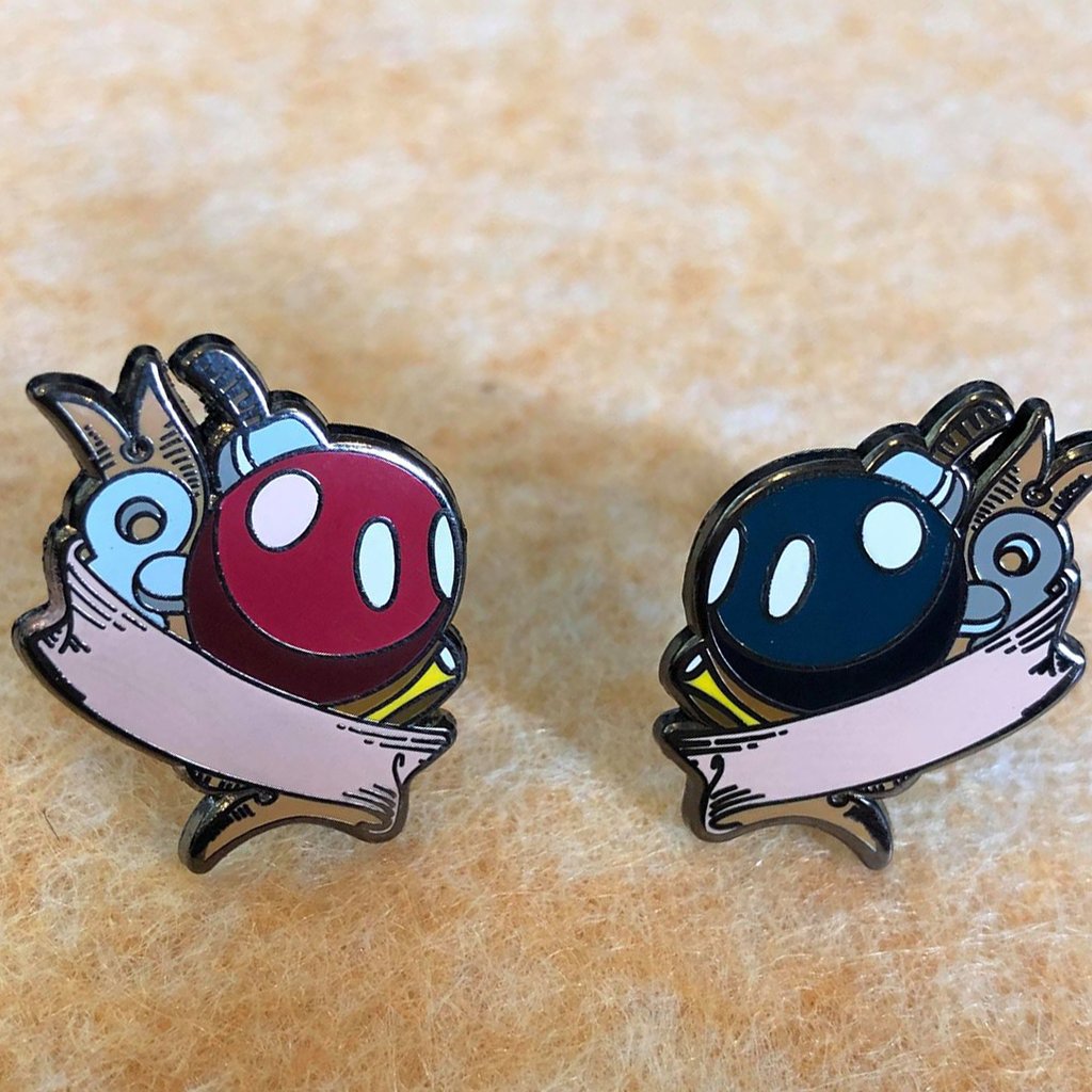 Mario Bomb Guy - Bob Omb Inspired Cufflinks image 1