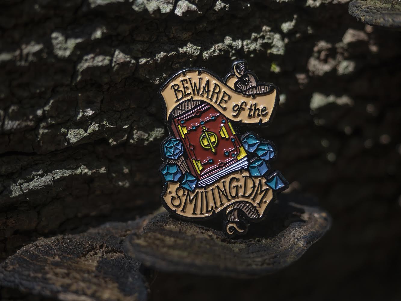 Roll for Initiative Hard Enamel Pin | Atomic x Stivakis Collab
