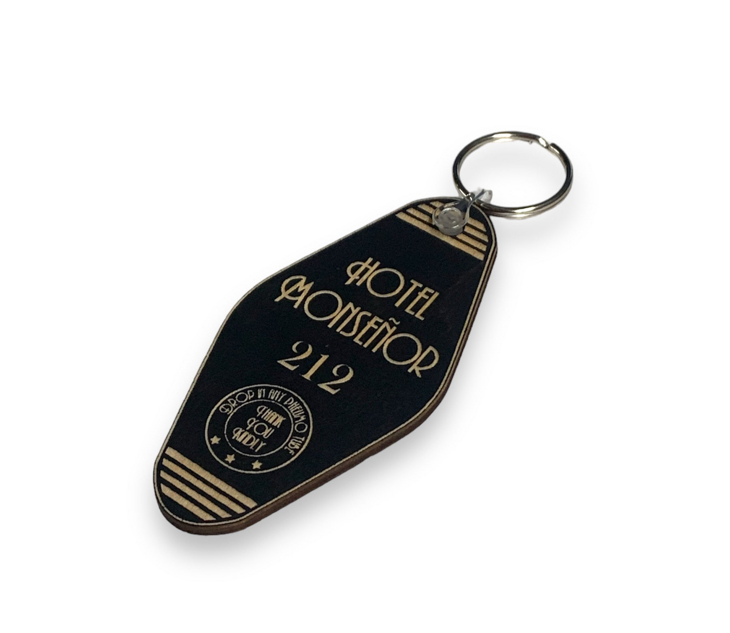 Hotel Monsenor - Room 212 - Bioshock Hotel Keytag