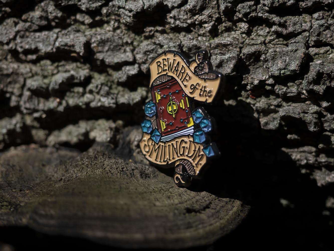 Roll for Initiative Hard Enamel Pin | Atomic x Stivakis Collab