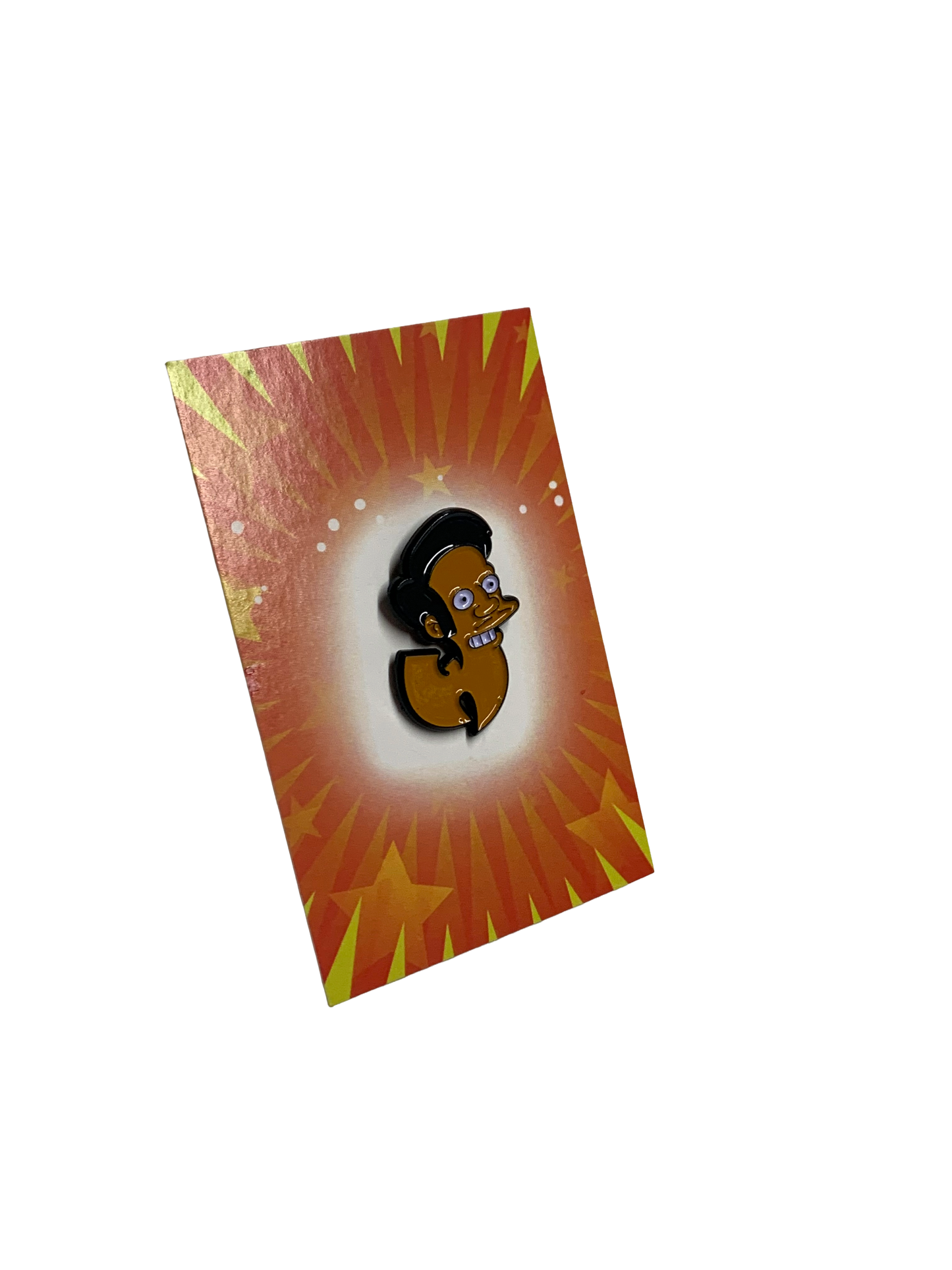 Aputang Enamel Pin | Simpsons × Wu-Tang Crossover