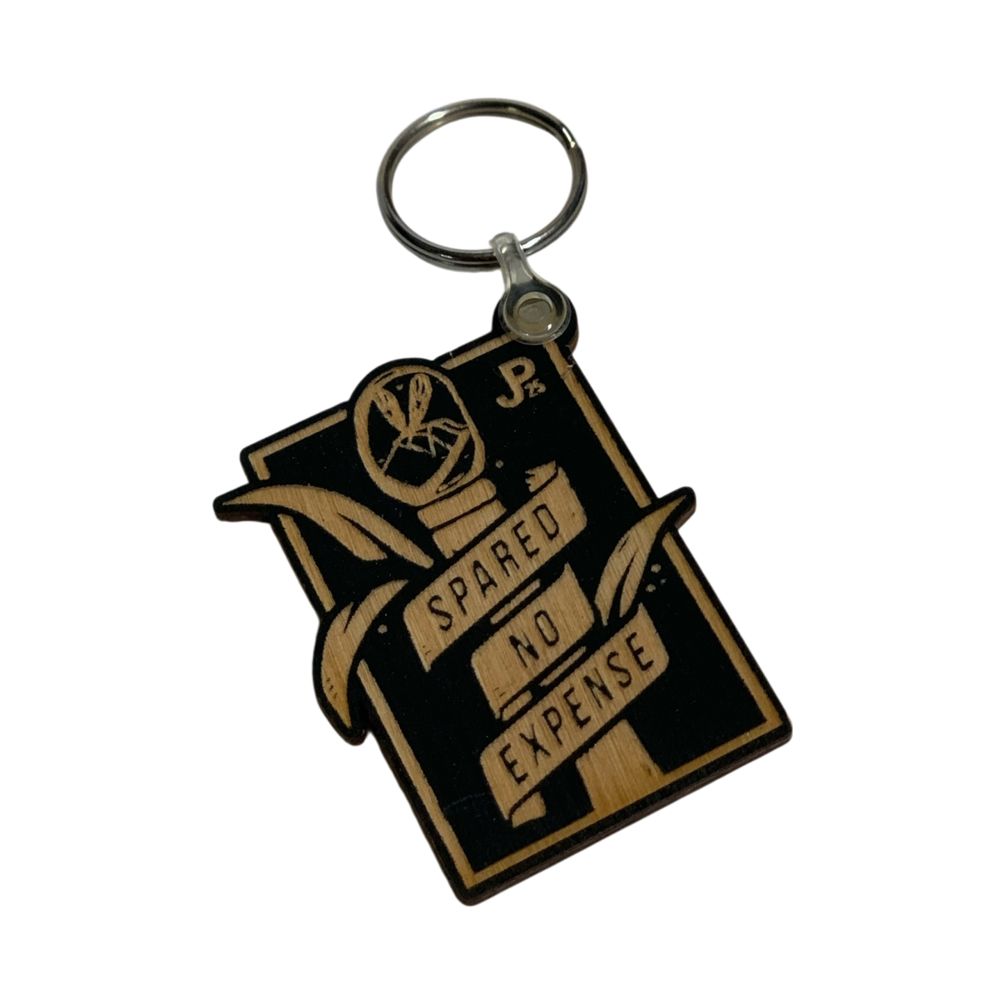 Spared No Expense | Jurassic Park Wooden Keyring