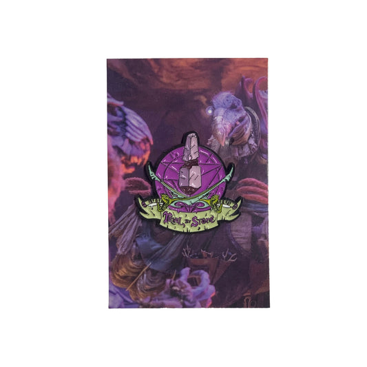 Trial by Stone Enamel Pin – Dark Crystal Inspired