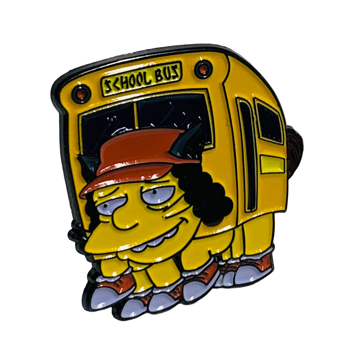 Otto × Catbus Soft Enamel Pin | Crossover Ghibli x Simpsons