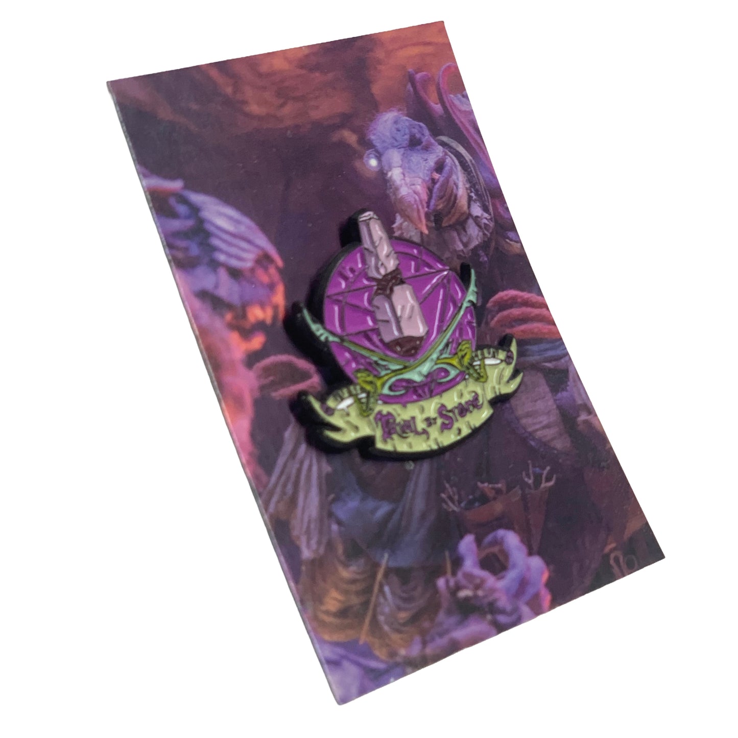 Trial by Stone Enamel Pin – Dark Crystal Inspired