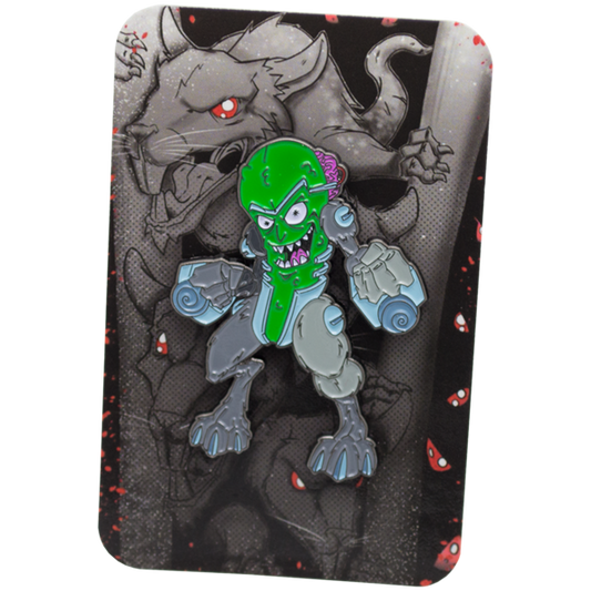 "I'm Pickle Rick!" Rick and Morty Enamel Pin image 1