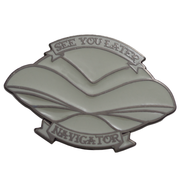 "See You Later Navigator" Flight of the Navigator Soft Enamel Pin image 0
