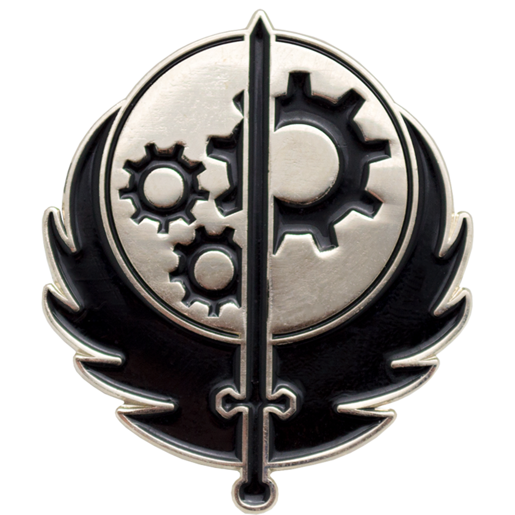 Welcome Soldier - Brotherhood of Steel Pinbadge image 0