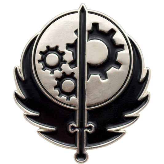 Welcome Soldier - Brotherhood of Steel Pinbadge image 0