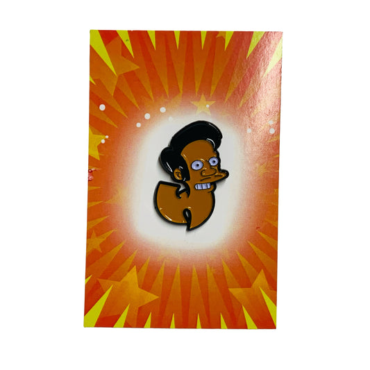 Aputang Enamel Pin | Simpsons × Wu-Tang Crossover
