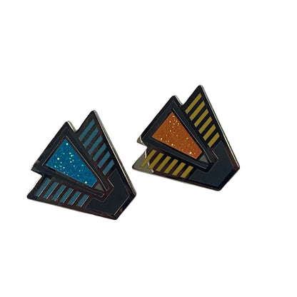 Chevrons Locked - Hard Enamel Stargate Pins