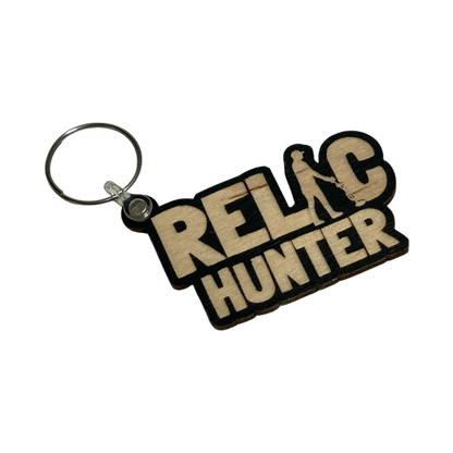 Relic Hunter | Metal Detectorist Wooden Keyring