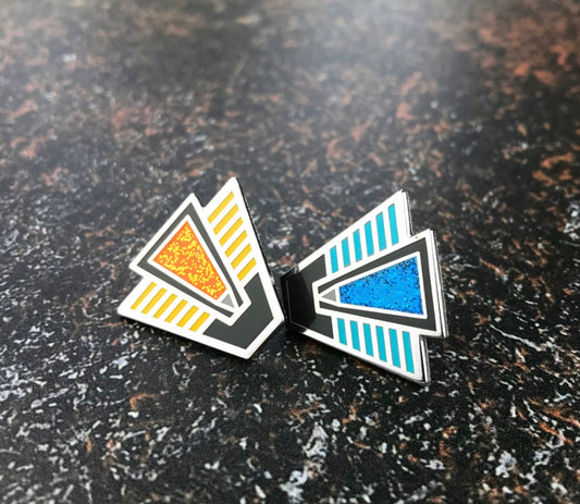 Chevrons Locked - Hard Enamel Stargate Pins