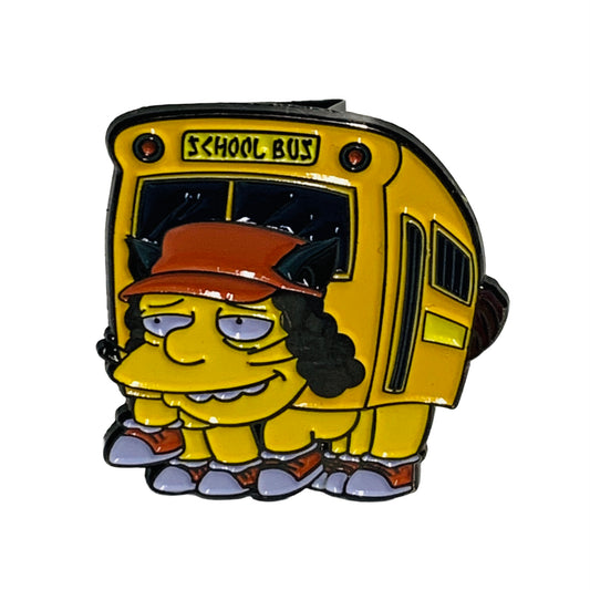 Otto × Catbus Soft Enamel Pin | Crossover Ghibli x Simpsons