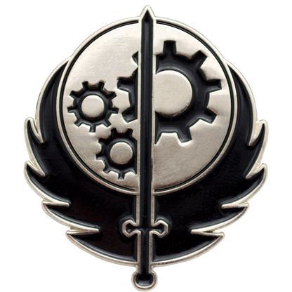 Welcome Soldier - Brotherhood of Steel Pinbadge image 0
