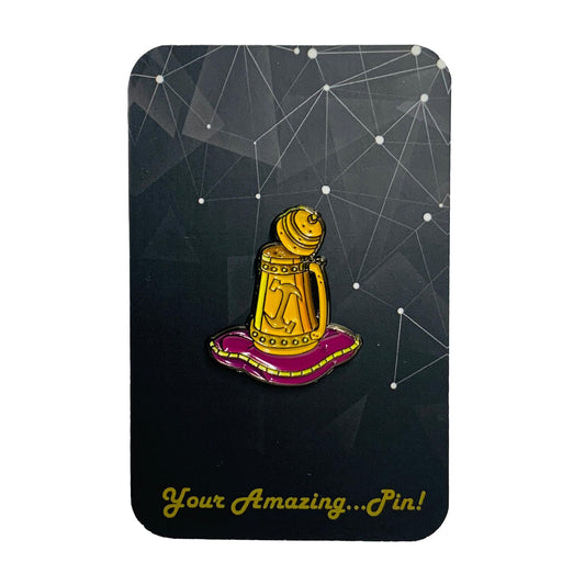 Stonecutters Tankard Soft Enamel Pin Badge