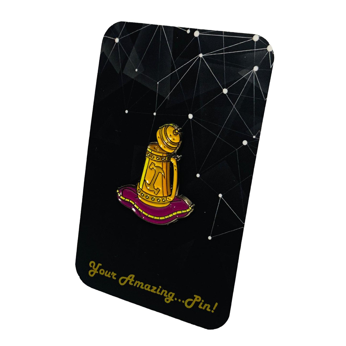Stonecutters Tankard Soft Enamel Pin Badge
